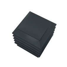 Дымник на трубу Модерн 390х390мм RAL 7016 МАТОВЫЙ Серый антрацит