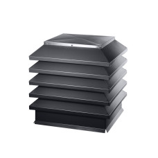 Дымник на трубу Модерн 390х390мм RAL 7024 Серый графит