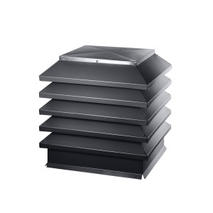 Дымник на трубу Модерн 390х520мм RAL 7024 Серый графит