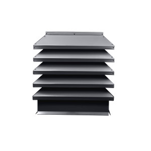 Дымник на трубу Модерн 390х520мм RAL 7024 Серый графит