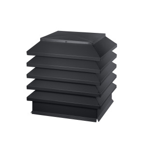 Дымник на трубу Модерн 390х520мм RAL 7024 МАТОВЫЙ Серый графит