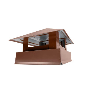 Дымник на трубу Классика 390х520мм RAL 8004 Терракот