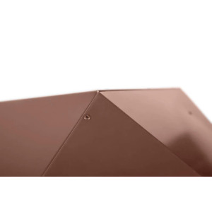 Дымник на трубу Классика 390х520мм RAL 8004 Терракот