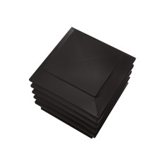 Дымник на трубу Модерн 390х390мм RAL 8019 Темно коричневый