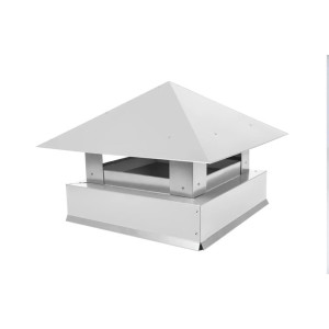 Дымник на трубу Классика 510х510мм RAL 9003 Белый