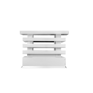 Дымник на трубу Техно 640х640мм RAL 9003 Белый