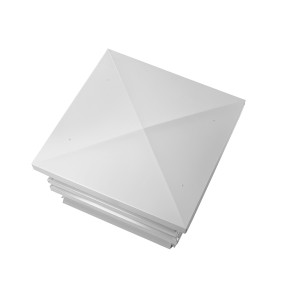 Дымник на трубу Техно 640х640мм RAL 9003 Белый