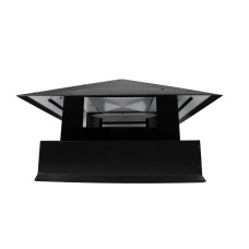 Дымник на трубу Классика 510х510мм RAL 9005 Черный