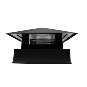 Дымник на трубу Классика 520х520мм RAL 9005 Черный