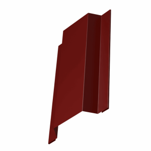 Нащельник для сэндвич панелей 0,45 PE RAL 3005 красное вино