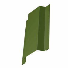 Нащельник для сэндвич панелей 0,45 PE RAL 6002 лиственно-зеленый