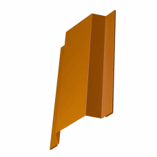 Нащельник для сэндвич панелей 0,45 PE RAL 8004 терракота