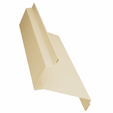 Планка обрамления окна для сэндвич панелей 0,45 PE RAL 1014 слоновая кость