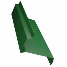 Планка обрамления окна для сэндвич панелей 0,45 PE RAL 6005 зеленый мох