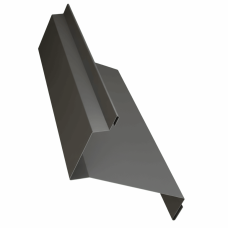 Планка обрамления окна для сэндвич панелей 0,45 PE RAL 7024 мокрый асфальт