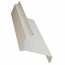 Планка обрамления окна для сэндвич панелей 0,45 PE RAL 9002 серо-белый