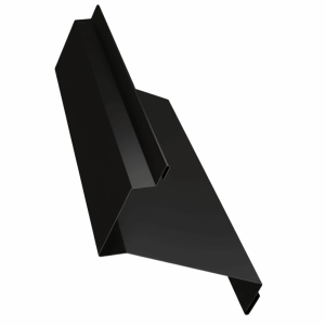 Планка обрамления окна для сэндвич панелей 0,45 PE RAL 9005 черный