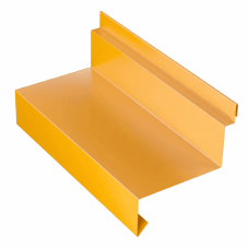 Планка отлива цокольного для сэндвич панелей 0,45 PE RAL 2004 оранжевый