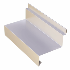 Планка отлива цокольного для сэндвич панелей 0,45 PE RAL 7004 сигнальный серый