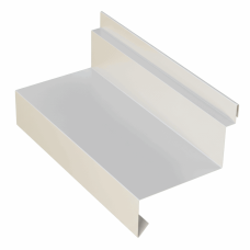 Планка отлива цокольного для сэндвич панелей 0,45 PE RAL 7035 светло-серый