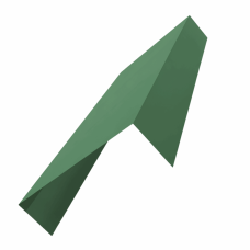 Планка заделки торца для сэндвич панелей 0,45 PE RAL 6002 лиственно-зеленый