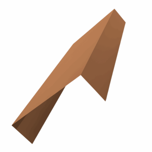 Планка заделки торца для сэндвич панелей 0,5 MATT RAL 8004 терракота