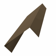 Планка заделки торца для сэндвич панелей 0,45 PE RAL 8019 серо-коричневый