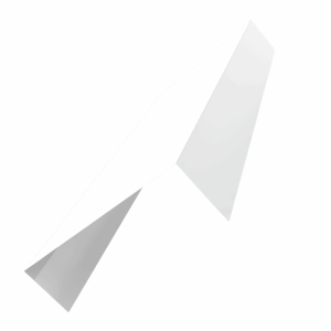 Планка заделки торца для сэндвич панелей 0,5 MATT RAL 9003 сигнальный белый