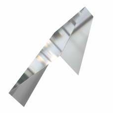 Планка заделки торца для сэндвич панелей 0,45 Цинк