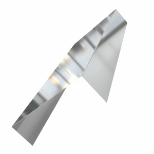 Планка заделки торца для сэндвич панелей 0,45 Цинк