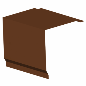 Планка угла наружного для сэндвич панелей 0,45 PE RAL 8017 шоколад