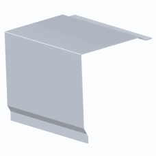 Планка угла наружного для сэндвич панелей 0,45 Цинк