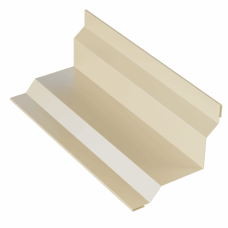 Планка угла внутреннего для сэндвич панелей 0,45 PE RAL 1015 светлая слоновая кость