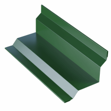 Планка угла внутреннего для сэндвич панелей 0,45 PE RAL 6005 зеленый мох