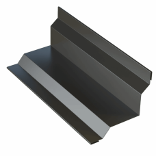 Планка угла внутреннего для сэндвич панелей 0,45 PE RAL 7024 мокрый асфальт