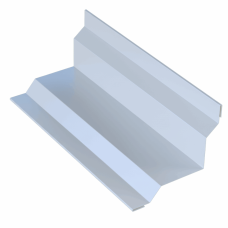 Планка угла внутреннего для сэндвич панелей 0,45 PE RAL 9003 сигнальный белый