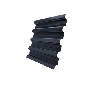 Профнастил Н75R 0,7 PE-Double RAL 7024 мокрый асфальт