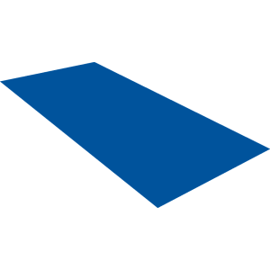 Плоский лист Дачный PE RAL 5005 сигнальный синий