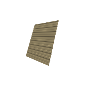 Профнастил С10R 0,4 PE RAL 1014 слоновая кость