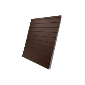 Профнастил С8A Дачный PE RAL 8017 шоколад