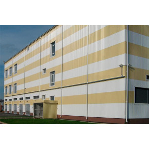 Профнастил С8A 0,4 PE RAL 1014 слоновая кость