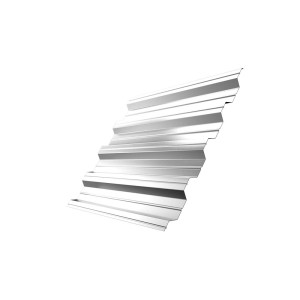 Профнастил НС44R 0,5 Satin RAL 9003 сигнальный белый