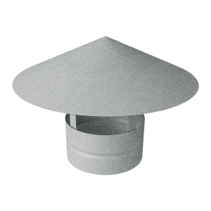 Дымник на трубу круглый d110 0,5 Zn