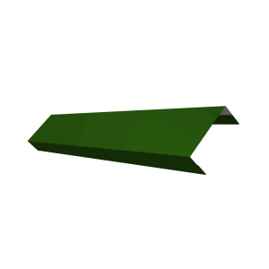 Ламель лицевая 50 жалюзи Texas 0,45 PE с пленкой RAL 6002 лиственно-зеленый