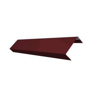 Ламель лицевая 50 жалюзи Texas 0,45 PE с пленкой RAL 3005 красное вино