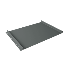 Кликфальц Grand Line 0,45 PE с пленкой на замках RAL 7005 мышино-серый