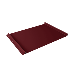 Кликфальц Grand Line 0,45 PE с пленкой на замках RAL 3005 красное вино