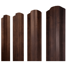 Штакетник М-образный B фигурный 0,4 Print Premium Cherry Wood Fresh TwinColor