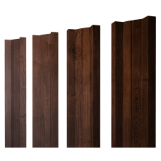 Штакетник М-образный А с прямым резом 0,45 Print-Double Premium Cherry Wood Fresh