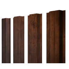 Штакетник П-образный A с прямым резом 0,4 Print Premium Cherry Wood Fresh TwinColor